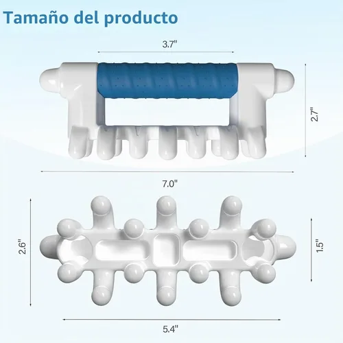 Vista 4 de Fascia - Herramienta de masaje para celulitis, herramienta de liberación miofascial de mano para masaje de tejido profundo, herramienta de masaje