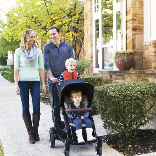 Vista 4 de Austlen Entourage Stroller Platform Rider: Accesorio para cochecito doble para bebés y niños pequeños