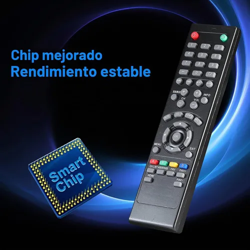Vista 2 de 84504503B01 Control remoto universal para TV apto para casi todos los televisores Seiki SC552GS