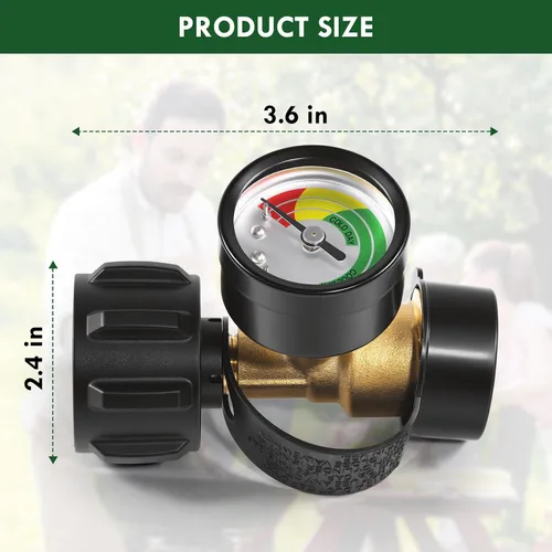 Vista 5 de Indicador de nivel de medidor de tanque de propano, para tanque de propano