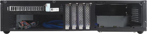 Vista 4 de Silverstone Tecnología ML03B Milo Series Aluminio/Acero Micro-ATX Media Center/HTPC Caso, Negro ML03B-x