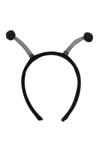 Vista 4 de Accesorio para disfraz de antenas de insecto negro Multicolor