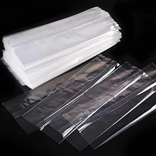 Vista 4 de Bolsas para paletas de hielo gruesas, envolturas de plástico para paletas de hielo y helado para caramelos, envases de envasado de grado alimenticio