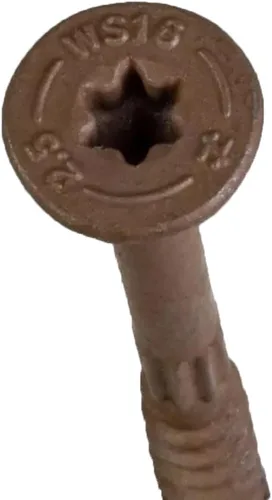 Vista 7 de Simpson Strong-Tie SDWS16300QR50 Tornillo de marco SDWS de accionamiento fuerte — 0.160 pulgadas x 3 pulgadas T25, Quik Guard, Tan (50 unidades)