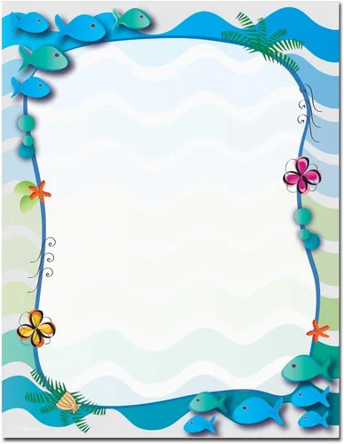 Vista 6 de Along the Beach - Papel para impresora láser y de inyección de tinta (25 unidades)