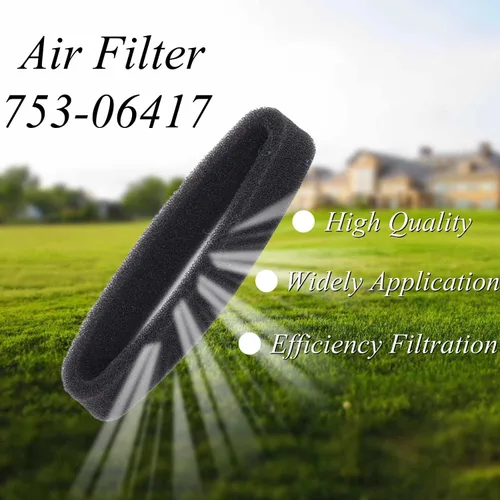 Vista 2 de Hedie 753-06417 - Filtro de aire + filtro de línea de combustible + bombilla de imprimación + bujía para MTD Troy-Bilt TB22EC TB32EC TB35EC TB22