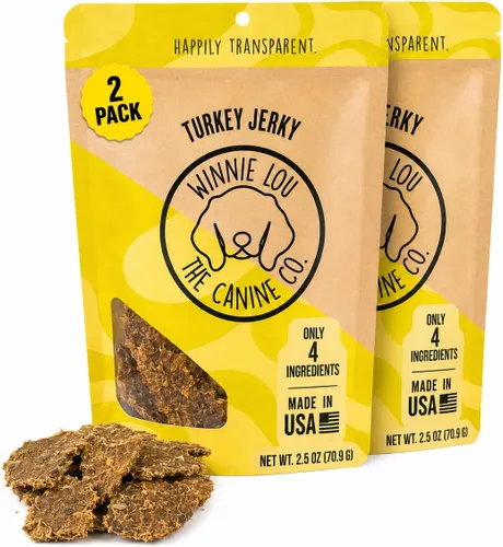Vista 18 de Winnie Lou Bison Burger Jerky - Golosinas para perros, ingredientes limitados, grado humano, golosinas de entrenamiento para perros pequeños