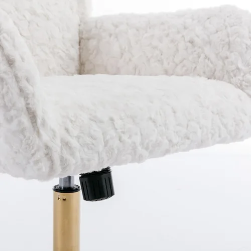 Vista 6 de Silla de oficina simple y moderna silla cómoda para escritorio, silla de oficina ancha, sillas de trabajo para oficina en casa para adultos