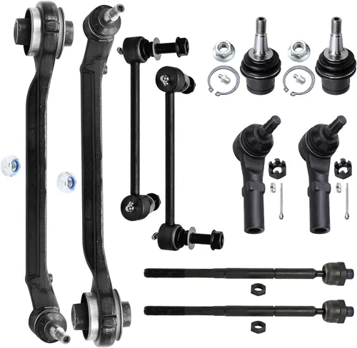 Vista 102 de Detroit Axle - Kit de suspensión frontal de 10 piezas para Dodge Avenger 2008-2014, Chrysler Sebring 2007-2010, 2 brazos de control inferiores, 2