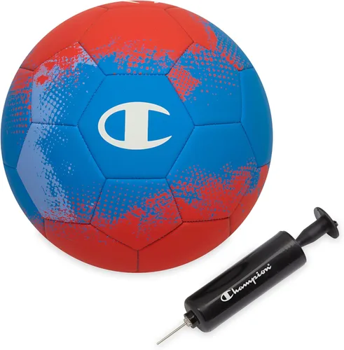 Vista 9 de Pelota de fútbol Champion para jóvenes y adultos – Acabado mate, diseño de 32 paneles, control mejorado, cubierta de PVC, tamaños 3, 4 y 5