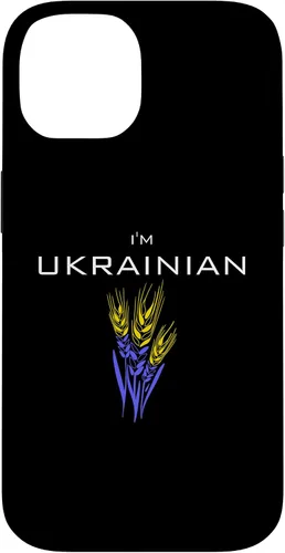 Vista 4 de I'm Ukrainian, proud that I am from Ukraine support nation Case for iPhone 16