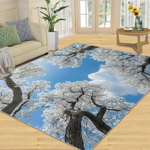 Vista 31 de Desert Dunes Rugs for Bedroom, Desert Landscape Area Rug, Natural Scenery Rugs for Living Room, Indoor Non-Slip Rug, Machine Washable Carpet for