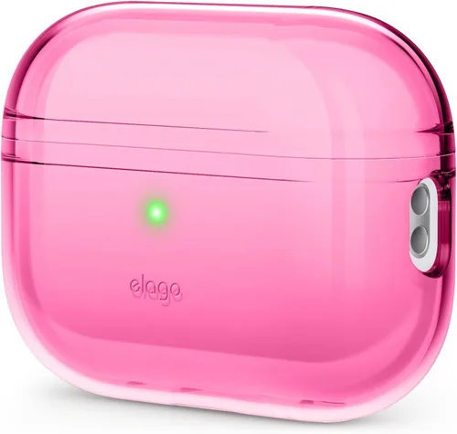 Vista 11 de elago Funda transparente compatible con AirPods Pro de 2ª generación, compatible con AirPods Pro 2, funda protectora, a prueba de golpes, carga Azul