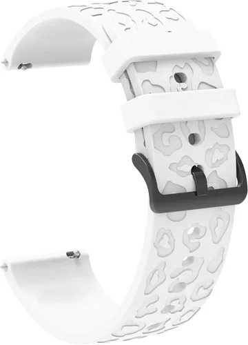 Vista 6 de TenCloud Accesorios para reloj inteligente compatibles con iTech Fusion 2/2S / 2R, correa de reloj de silicona de 0.787 pulgadas de liberación