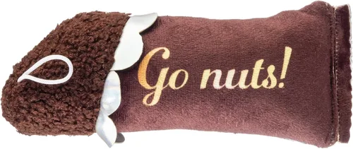 Vista 2 de Haute Diggity Dog Barkbells Pawtein Bar - Juguete de peluche para perros pequeños, medianos y grandes, juguetes interactivos divertidos