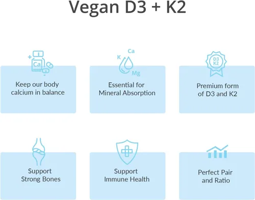 Vista 7 de Magtein Paquete de L-treonato de magnesio y vitamina D3 K2