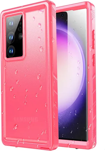 Vista 26 de SPORTLINK - Funda impermeable para Samsung Galaxy S23 Ultra IP68, color negro, 6.8