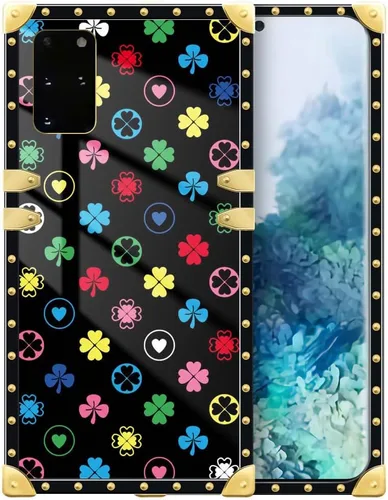 Vista 109 de Funda compatible con Samsung Galaxy S10 4G, TPU suave de lujo y parte trasera de policarbonato duro para niñas y mujeres, funda protectora a prueba