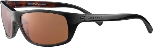 Vista 3 de Serengeti Men's Bormio Oval Sunglasses