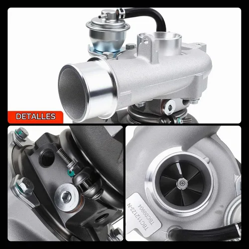 Vista 9 de A-Premium K0422-582 Kit completo de turbocompresor turbo con actuador y junta