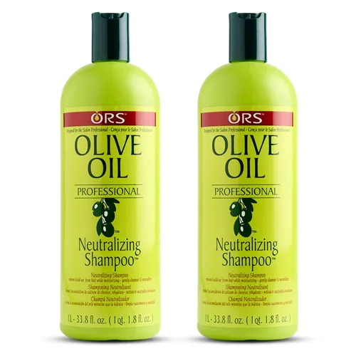 Vista 8 de ORS Champú neutralizante profesional de aceite de oliva para nutrir, suavizar y añadir brillo 33.8 onzas