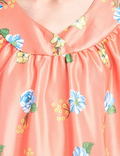 Vista 4 de Casual Nights vestido holgado informal de manga corta para mujer