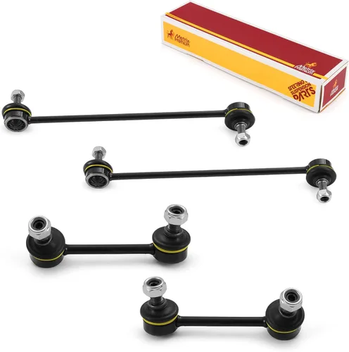 Vista 147 de Metrix Premium Chassis Parts - Kit de 4 piezas de barra estabilizadora delantera y trasera con enlace de extremo de barra estabilizadora para Ford