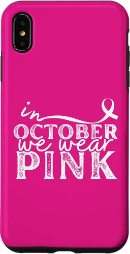 Vista 11 de iPhone 16 In October We Wear Pink Breast Cancer Awareness Graphic Case
