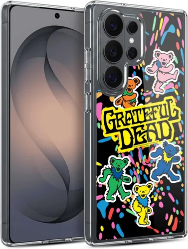 Vista 303 de Head Case Designs Funda de gel con licencia oficial de Grateful Dead Bear Trends [protección de grado militar] compatible con Google Pixel 3