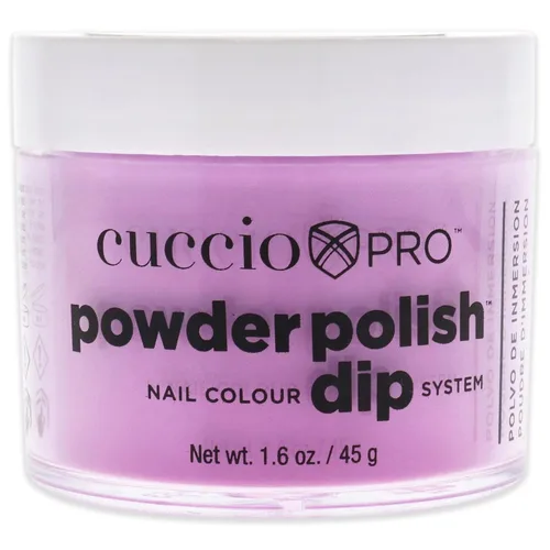 Vista 7 de Cuccio Esmalte de uñas en polvo de color, laca para manicura y pedicura, polvo altamente pigmentado que está finamente molido, acabado fuerte