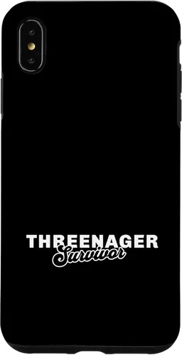 Vista 11 de Threenager Parenting 3 Year Old Kid Case for iPhone 17