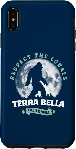 Vista 7 de iPhone 12 mini Terra Bella California Bigfoot Night Walk Retro Case