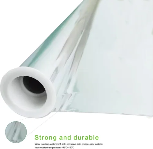 Vista 4 de HFS Rollo de película de Mylar altamente reflectante R de 2 mil PET recubierto de aluminio para horticultura, salas de cultivo de 4 pies x 50 pies