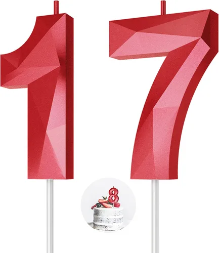 Vista 113 de Velas de cumpleaños con números (0 velas negras), forma de diamante 3D, decoración de pastel de feliz cumpleaños para niños y hombres, cumpleaños