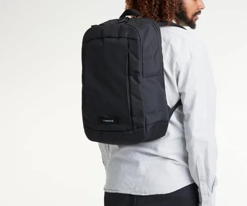 Vista 6 de Timbuk2 Parkside Mochila para laptop 2.0, Eco Negro, Tamaño único, Computadora portátil