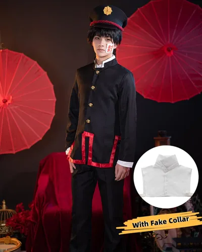 Vista 2 de Nuoqi Hanako Kun - Disfraz de cosplay para el inodoro Hanako-kun para cosplay uniforme escolar