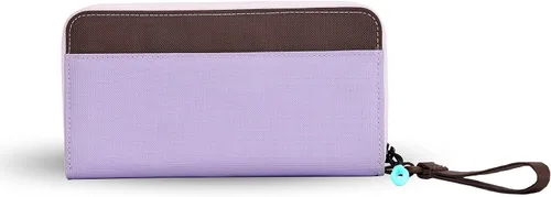 Vista 33 de Sherpani Tulum, cartera grande de nailon con cremallera alrededor, cartera con tarjetero organizador para mujer