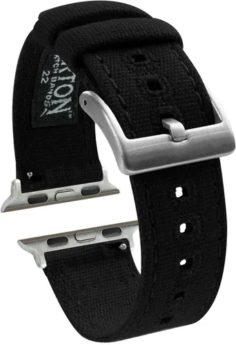 Vista 12 de BARTON WATCH BANDS - Bandas de reloj de lona compatibles con modelos de Apple Watch - 1, 2, 3, 4, 5, 6, 7, 8, 9, 10, SE, Ultra y Ultra 2 Available