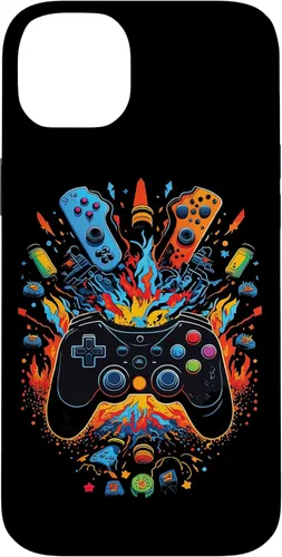 Vista 15 de Gamer Aesthetic Graphic Gaming Video Games Boys Teens Kids Case for iPhone 17