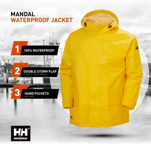 Vista 3 de Chamarra de lluvia Helly Hansen, para hombre