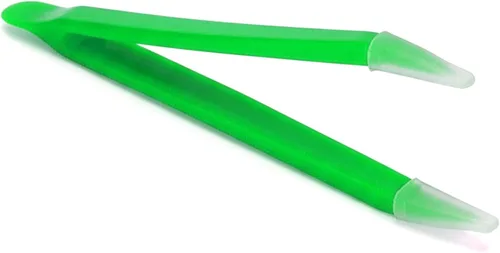 Vista 13 de Pinzas para quitar y insertar lentes de contacto suaves - Color verde para quitar e insertar lentes de contacto Verde con puntas de silicona suave
