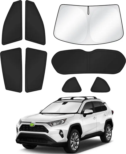 Vista 18 de Canvcle Parasol para parabrisas para Tesla modelo Y/3 2017-2025 2026 (compatible con modelos 2025 Y Juniper/2024 Modelo 3 Highland), parasol grueso