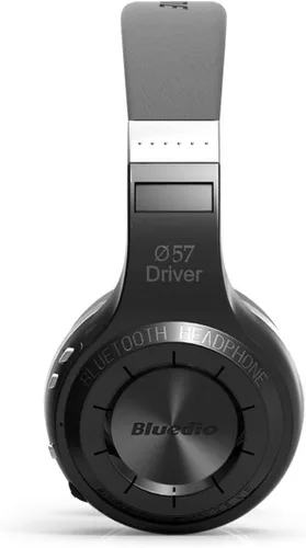 Vista 2 de Bluedio HTCAW001 Audífonos que se ubican alrededor del oído con Bluetooth 4.1, estéreo, inalámbricos. Negro