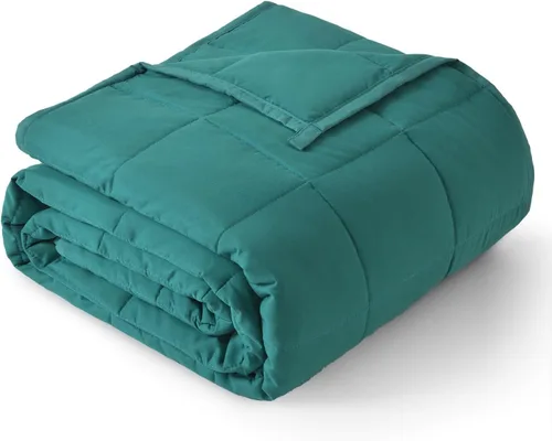 Vista 14 de Topblan - Manta pesada para adultos de 12 libras, suaves y cómodas mantas de forro polar con sherpa lanudo, manta pesada de jacquard elegante