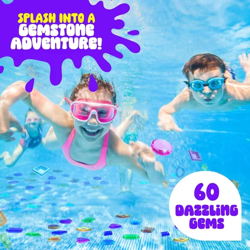 Vista 8 de Dan&Darci Juego de buceo para niños de 6, 7, 8, 9, 10, 11, 12 años, juegos acuáticos, juguete de buceo, regalos para niñas, niños de 6 a 8 años, 8 a