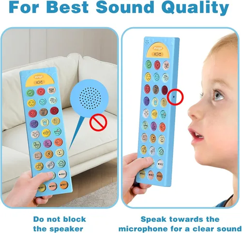 Vista 7 de Joyreal Dispositivo AAC para Autismo, Herramientas de Comunicación No Verbal para Terapia del Habla y Rehabilitación de Accidente Cerebrovascular.