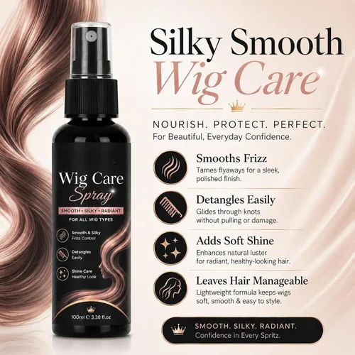Vista 6 de Lightweight Wig Spray Multi-Purpose Wig Care Spray for Synthetic&Human Hair