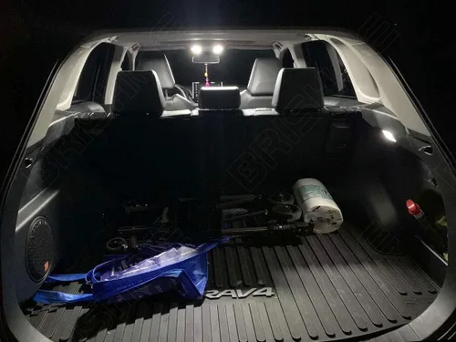 Vista 6 de Kit de luz interior LED blanca para Toyota RAV4 2006 2007 2008 2009 2010 2011 2012 2013 2014 2015 paquete de bombillas LED interiores