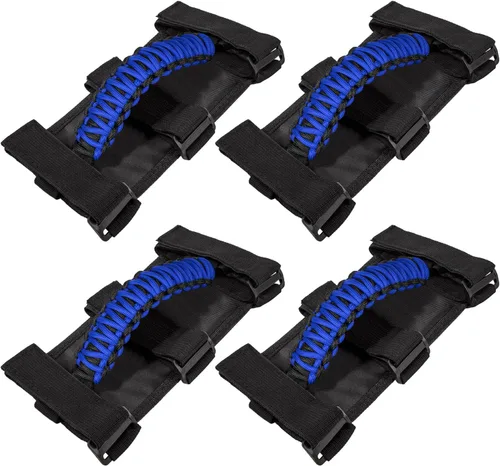 Vista 41 de Asas de agarre para Jeep Wrangler JK JKU JL JLU TJ YJ Sports Sahara Freedom Rubicon Unlimited Gladiator JT 1955-2023 UTV ATV Accesorios Premium 550