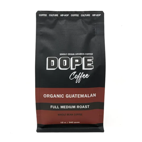 Vista 7 de Dope Coffee - Goteo etíope de grano entero de 5 libras, región Sidamo 100% Arábica, tostado medio
